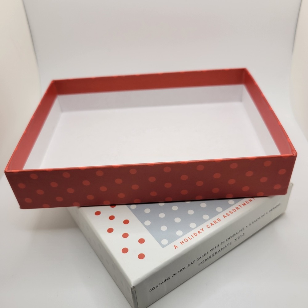 Charley Harper Cardinals Holiday Card Storage Box 7.25x5.25 Box Only - Picture 3 of 7